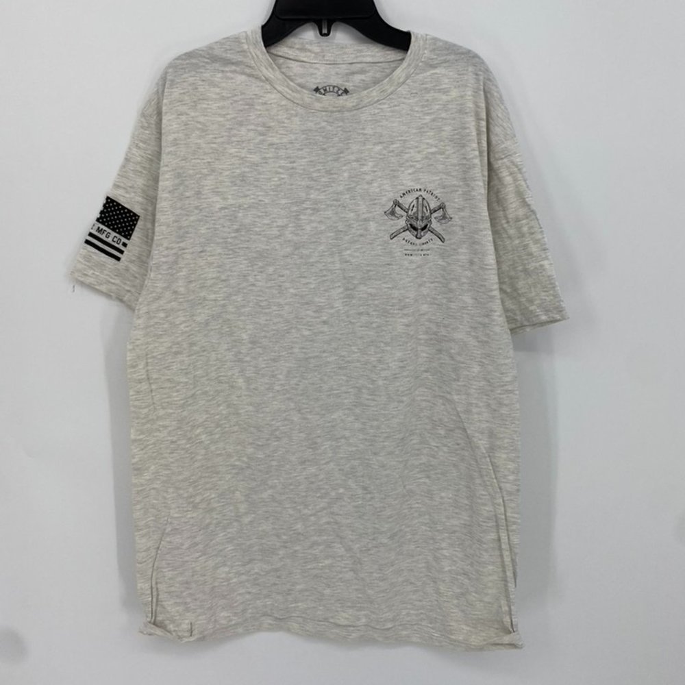 Howitzer Mens White/Heather Grey T-Shirt